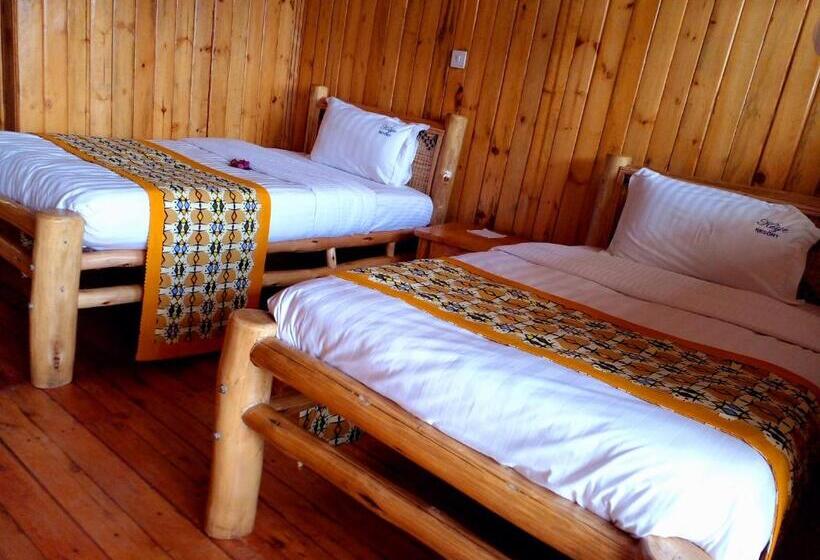 اتاق استاندارد با چشم‌انداز دریاچه, Keije Resort Bunyonyi