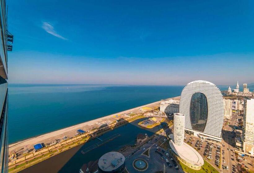 استودیو استاندارد با تخت کینگ, Elegance Sea View Aparthotel In Orbi City Batumi