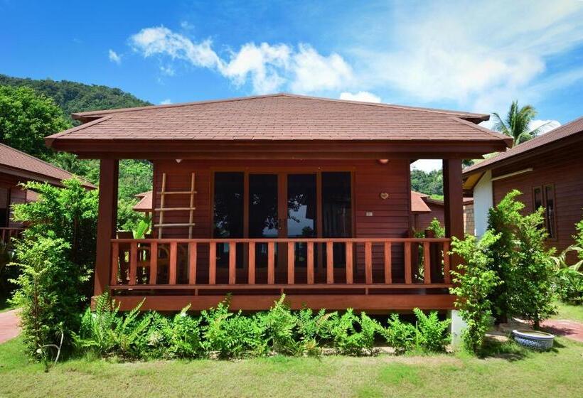 1침실 디럭스 빌라 바다전망, Pingchan Koh Phangan Beachfront Resort