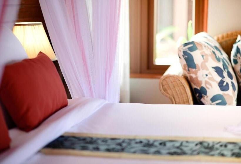 וילת דלוקס, חדר שינה 1 עם נוף לים, Pingchan Koh Phangan Beachfront Resort