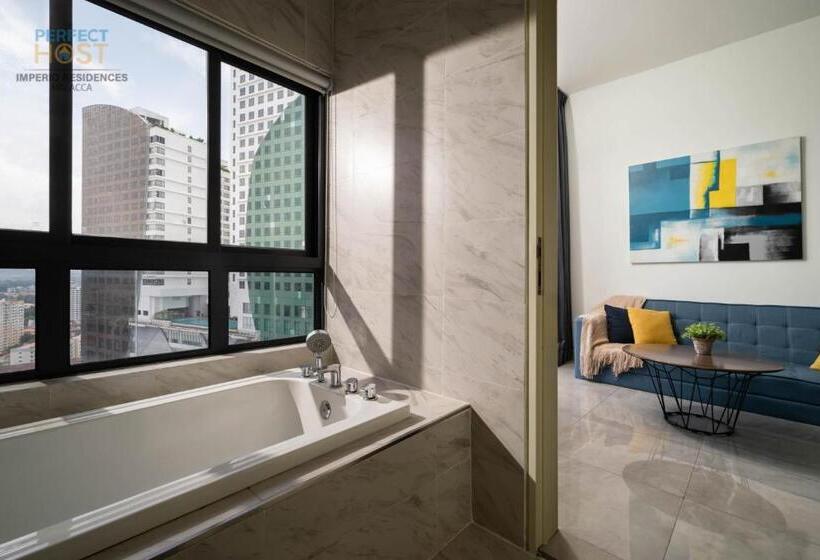 استودیوی استاندارد با چشم‌انداز شهر, Imperio Residence By Perfect Host