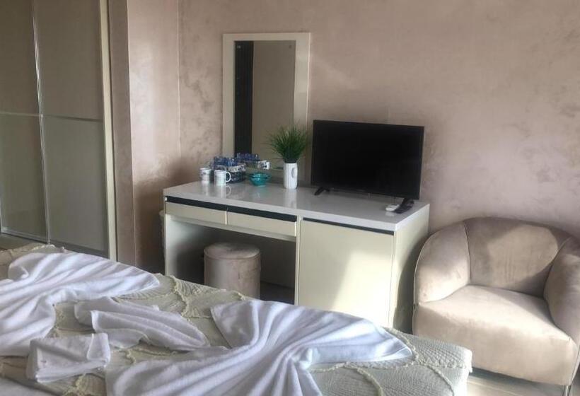 חדר דלוקס עם מרפסת נוף לים, Vila Gama