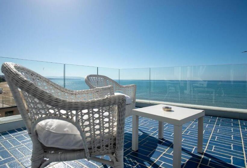 Полулюкс Одноместный с Террасой, B&b Mammaliturchi Scala Dei Turchi