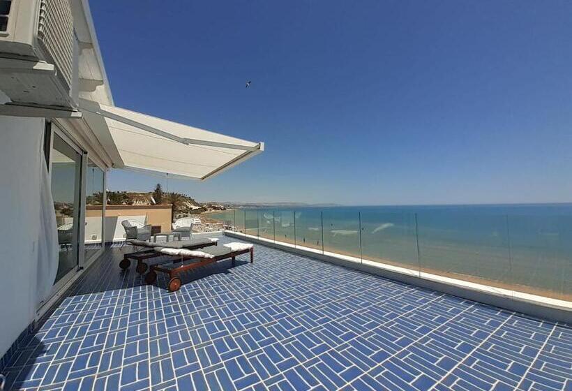 Полулюкс Одноместный с Террасой, B&b Mammaliturchi Scala Dei Turchi