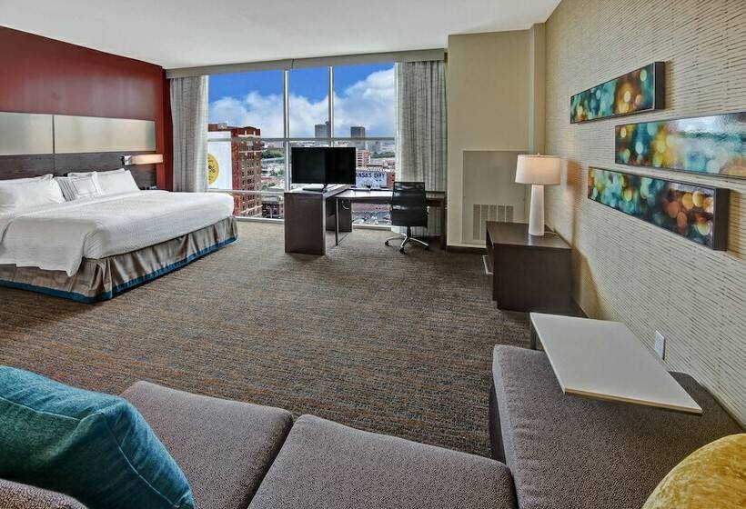 豪华工作室, Residence Inn By Marriott Kansas City Downtown/convention Center