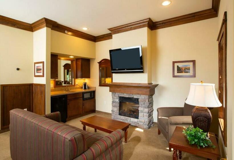 디럭스 스위트 킹 침대, Rockwell Lake Lodge