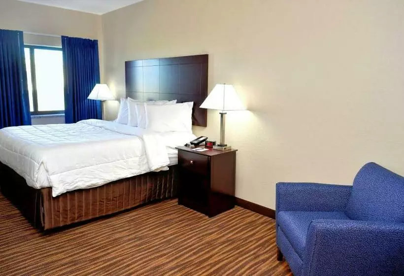 キングサイズベッドのスタンダードルーム, Cobblestone Inn & Suites  Monticello