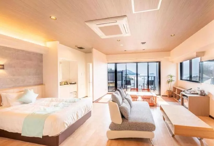 オーシャンビュースーペリアースイート, Livemax Resort Miyahama Ocean View