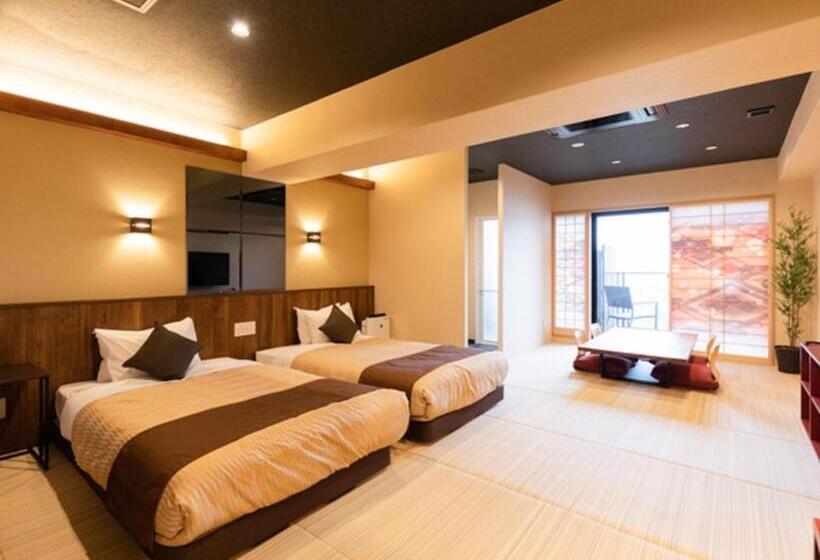 جناح سوبيريور مطل علي البحر, Livemax Resort Miyahama Ocean View