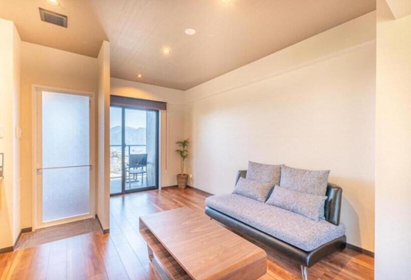 غرفة قياسية مطلّة علي البحر, Livemax Resort Miyahama Ocean View