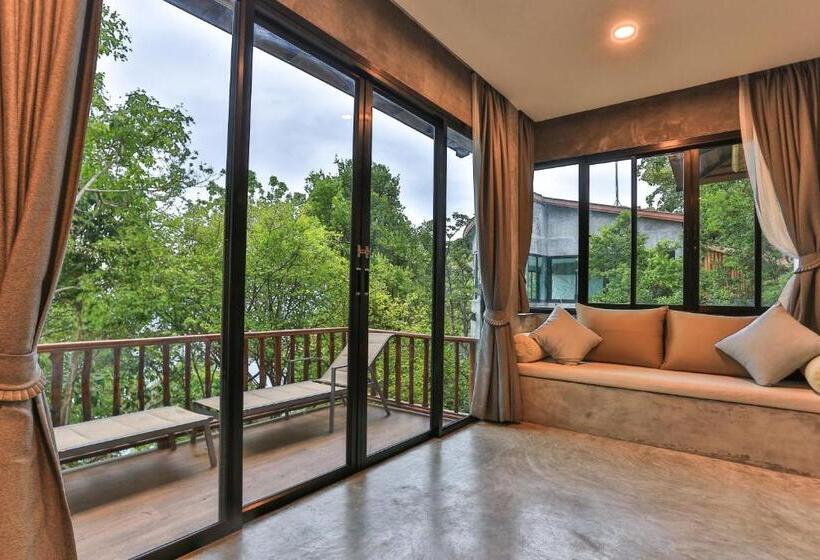 Трехместный Номер Стандарт Вид на Сад, Sai Daeng Resort