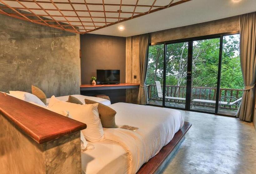 Трехместный Номер Стандарт Вид на Сад, Sai Daeng Resort