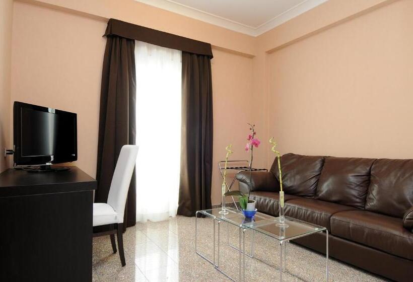 スタンダード4人部屋, Eh Suites Rome Airport Euro House Hotels