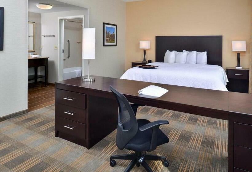 스탠다드 스튜디오 킹침대, Hampton Inn & Suites California Universitypittsburgh