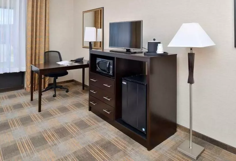 キングサイドベッドのスタンダードワンルーム, Hampton Inn & Suites California Universitypittsburgh