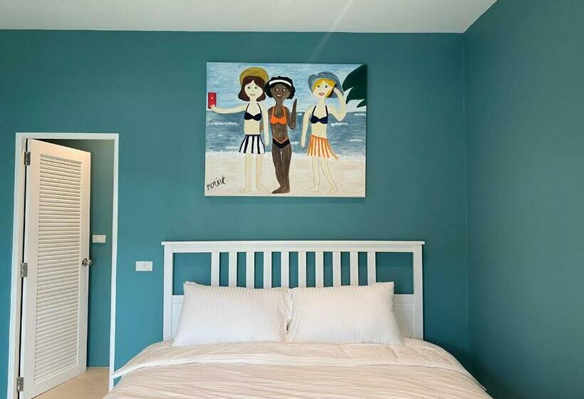 בקתה סטנדרטית עם נוף לים, Le Petit Saint Tropez