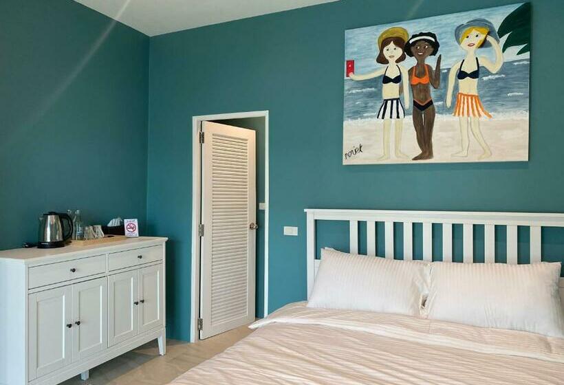 בקתה סטנדרטית עם נוף לים, Le Petit Saint Tropez