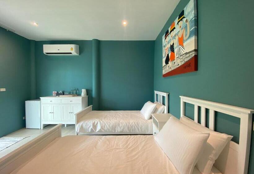 בקתה סטנדרטית עם נוף לים, Le Petit Saint Tropez