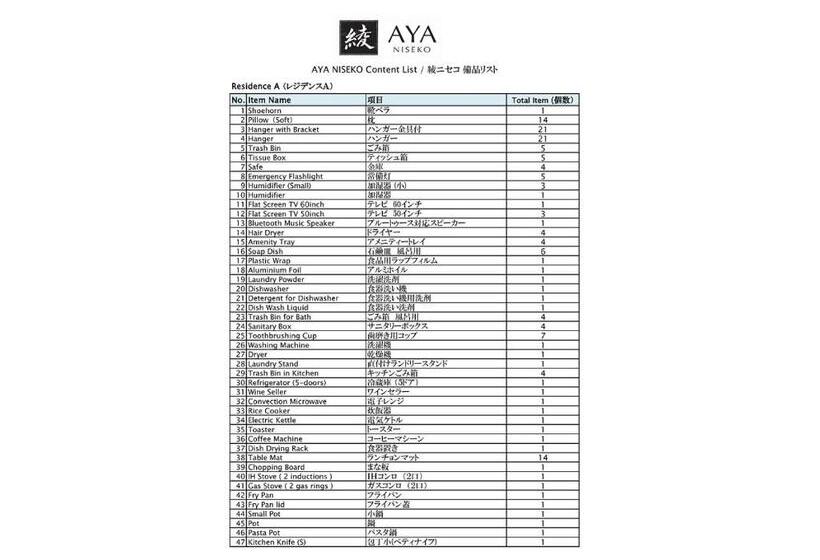 Апартаменты 1 Спальня, Aya Niseko