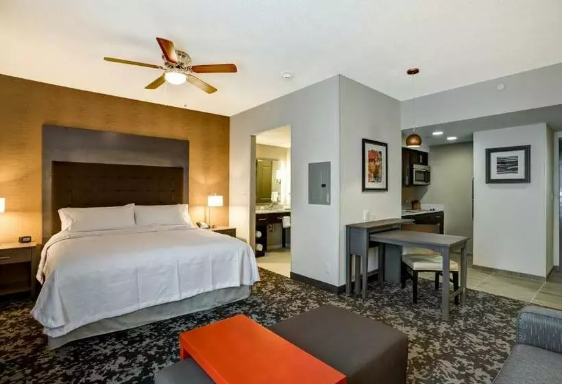 キングサイズベッドのデラックススイート, Homewood Suites By Hilton Christiansburg