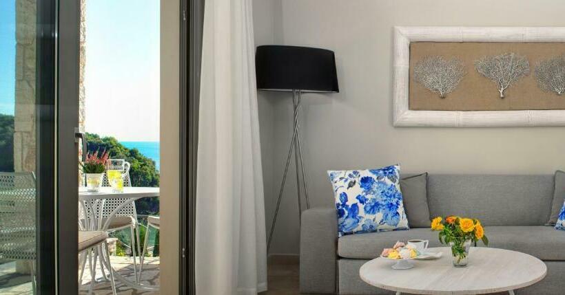 Вилла с 1 спальней и бассейном, Sivota Seascape Luxury Villas & Residences