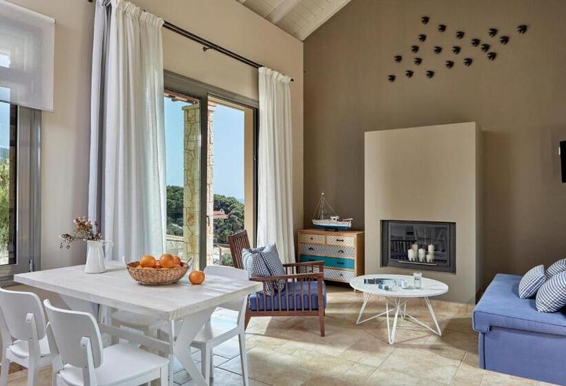 Вилла с 1 спальней и бассейном, Sivota Seascape Luxury Villas & Residences