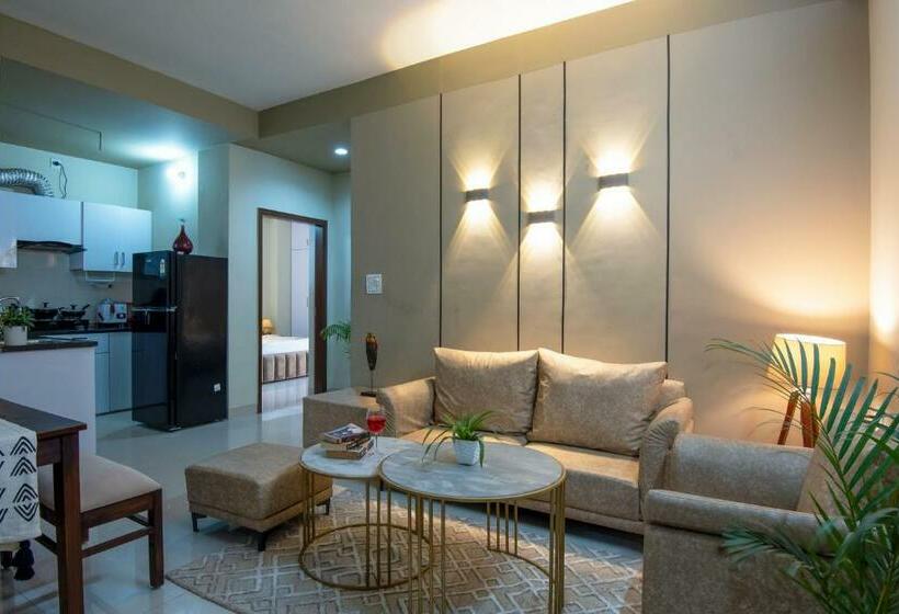 침실 1개 아파트, Serviced Apartment Near Medanta By Bedchambers