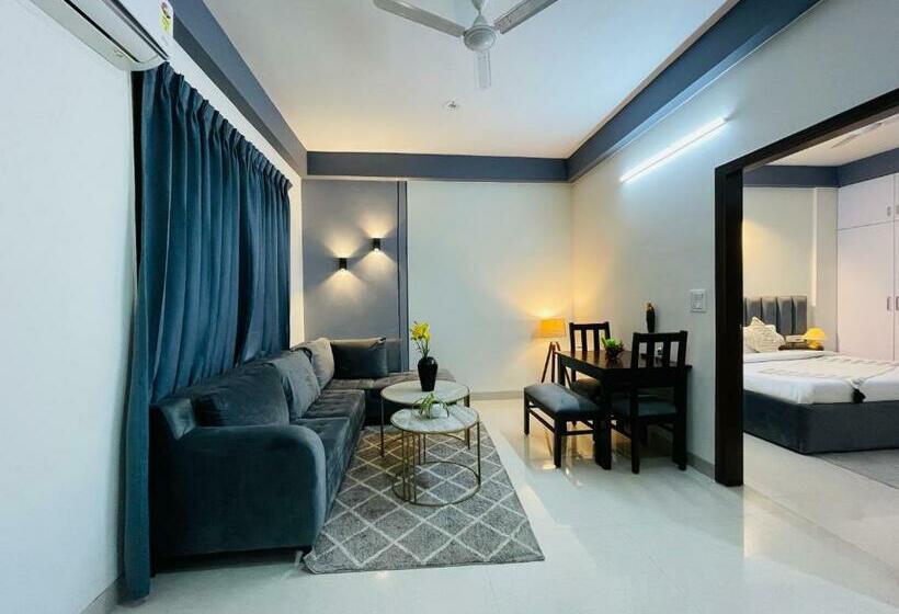آپارتمان 1 خوابه, Serviced Apartment Near Medanta By Bedchambers