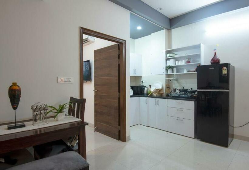 침실 1개 아파트, Serviced Apartment Near Medanta By Bedchambers