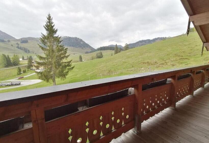 דירה בת חדר שינה 1 עם מרפסת, Haus Obweg   Postalm