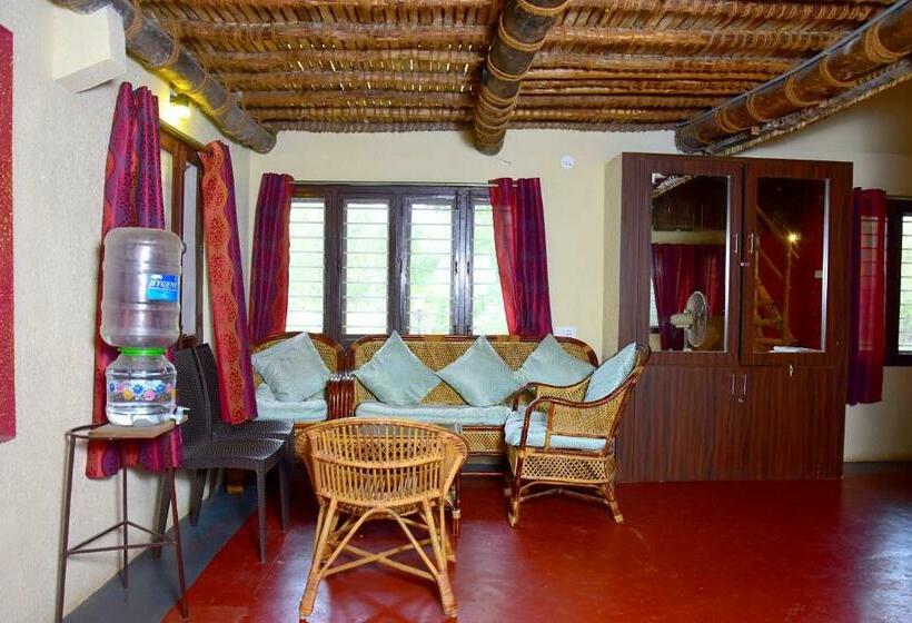 غرفة عائلية مطلّة علي الحديقة, Paradise Quest Nature Farmhouse