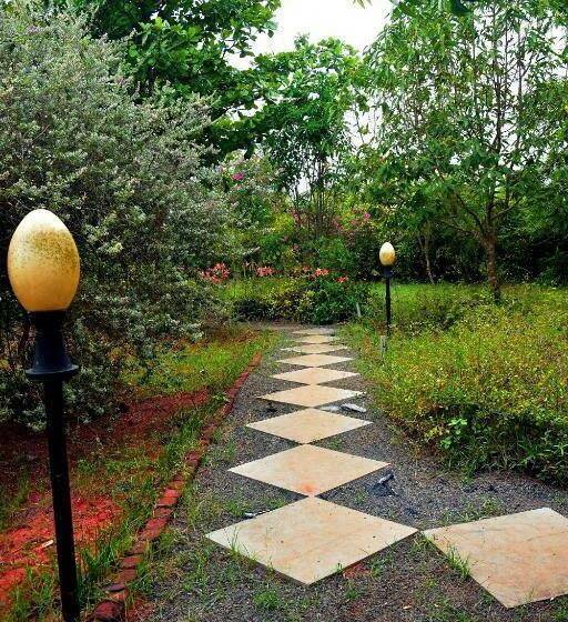 غرفة عائلية مطلّة علي الحديقة, Paradise Quest Nature Farmhouse