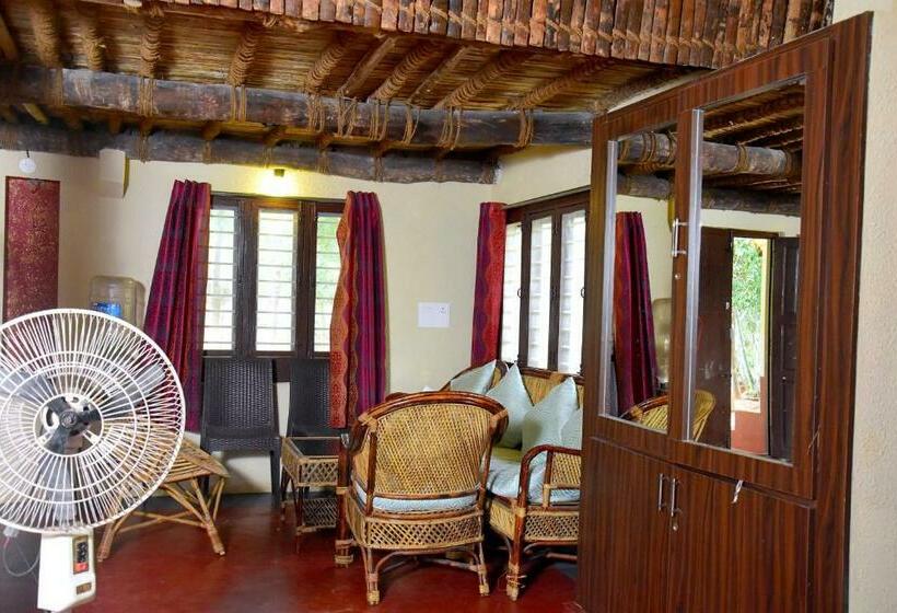 غرفة عائلية مطلّة علي الحديقة, Paradise Quest Nature Farmhouse