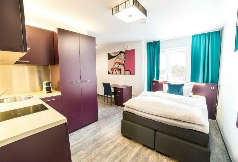 Студия Стандарт, Luxstay Friedberg   Self Check In