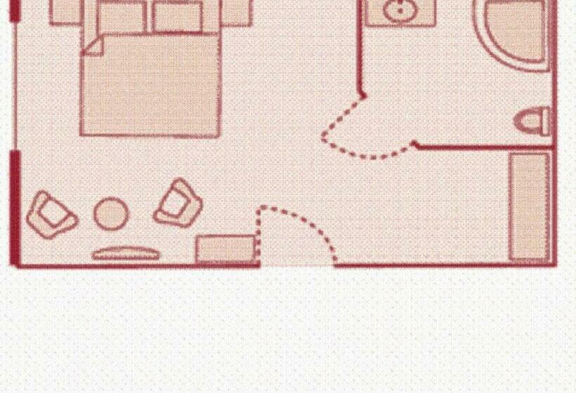 适合残疾人使用的标准间, Strandhotel Hohenzollern