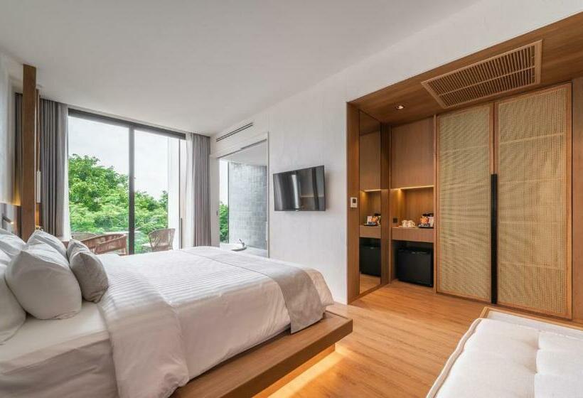 Deluxe room with river view, Riva Vista Riverfront Resort Chiangrai