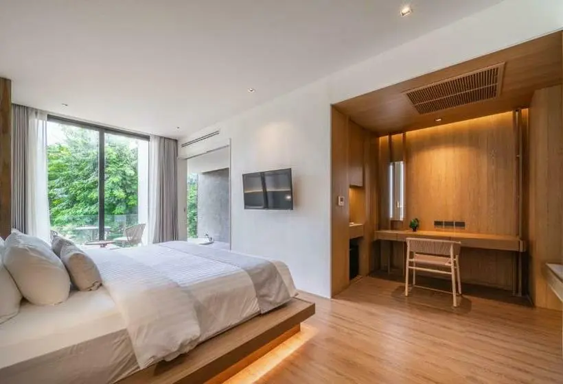Standard-huone Jokinäkymä, Riva Vista Riverfront Resort Chiangrai