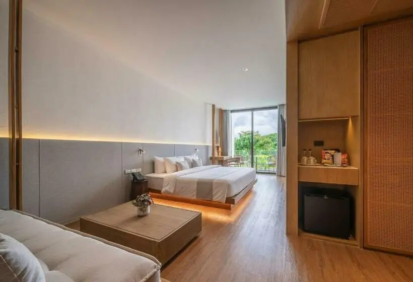 Deluxe-huone Allasnäkymä, Riva Vista Riverfront Resort Chiangrai