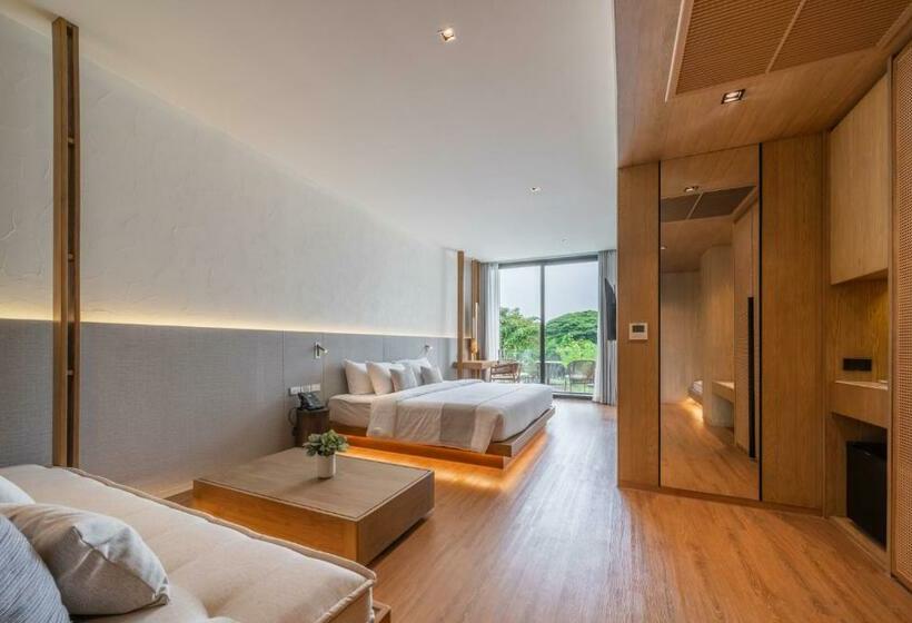 Cameră Deluxe cu Priveliște către Piscină, Riva Vista Riverfront Resort Chiangrai