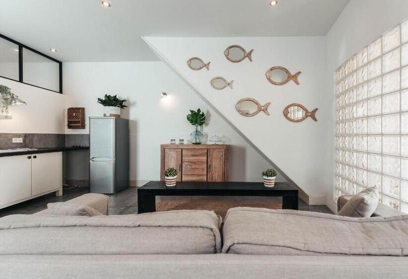 آپارتمان 1 خوابه همکف, Pietermaai Oasis