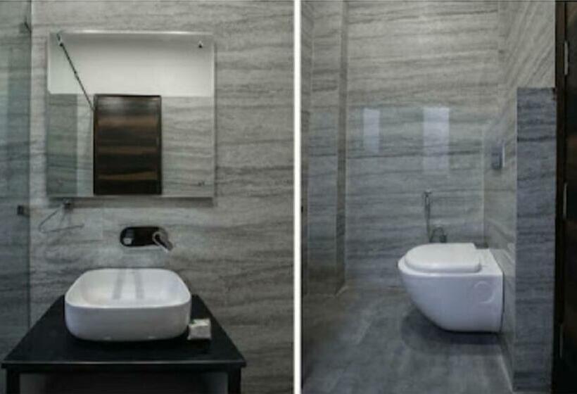 חדר דחוקס עם מיטת קינג, Ab Inn Huda City Center