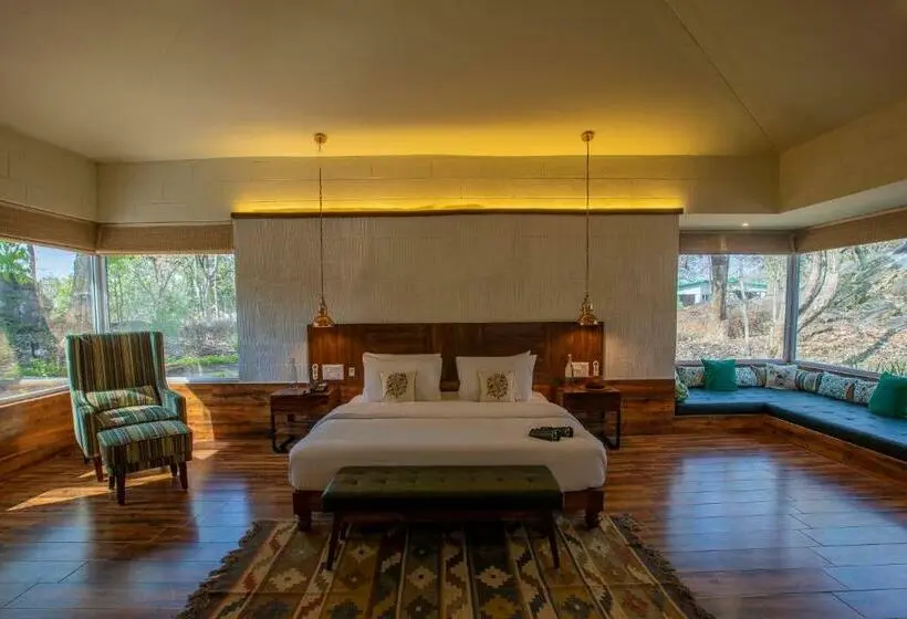 ガーデンビュースタンダードルーム, The Riverwood Forest Retreat Kanha