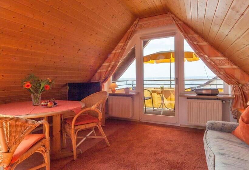 Standard studio with lake view, Gästehaus Am Bodensee