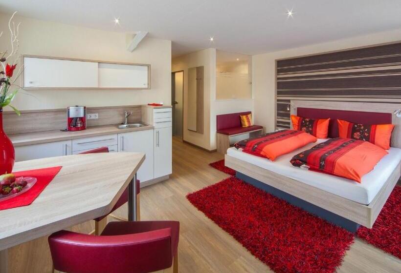 Standard studio with lake view, Gästehaus Am Bodensee