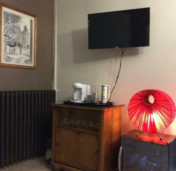 패밀리 룸 가든 전망, Chambre Spacieuse Au Calme Proche De Lyon