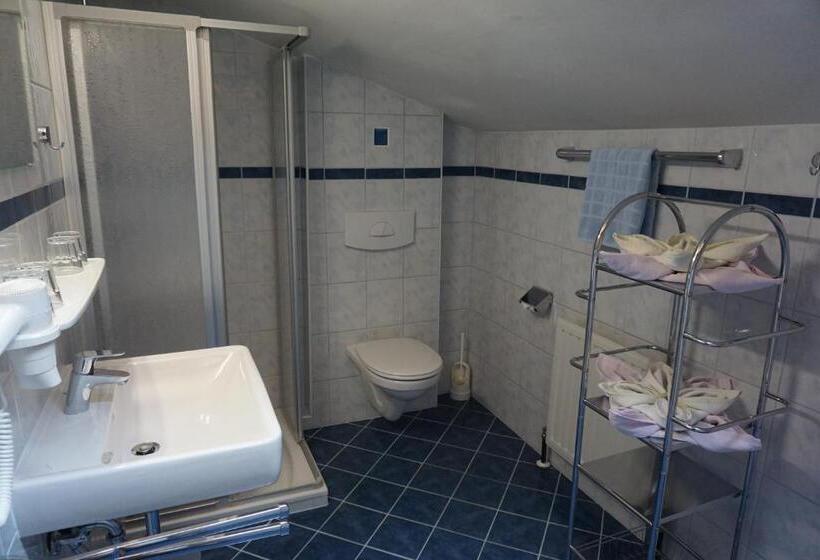 اتاق استاندارد چهارنفره با بالکن, Pension Arnika