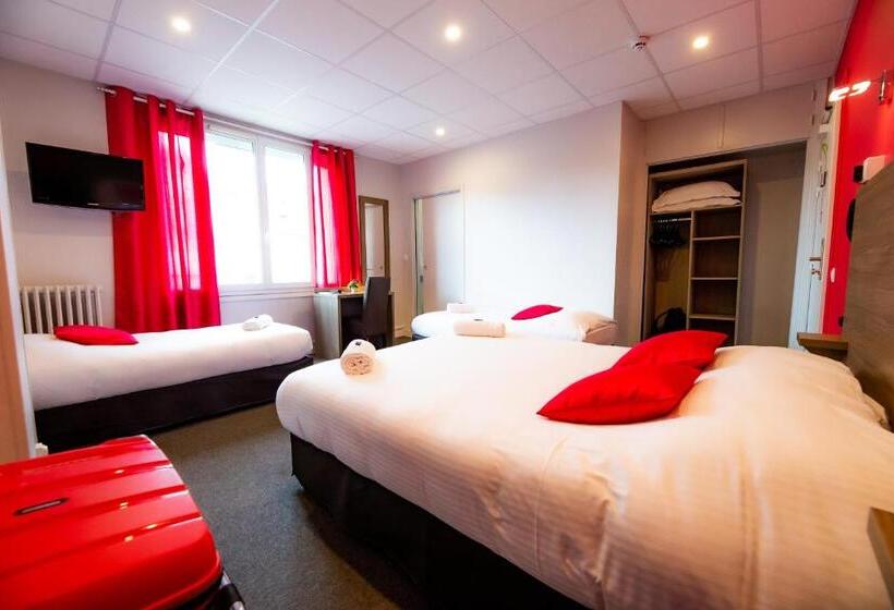 四人标准间, Logis Hotel Du Chateau