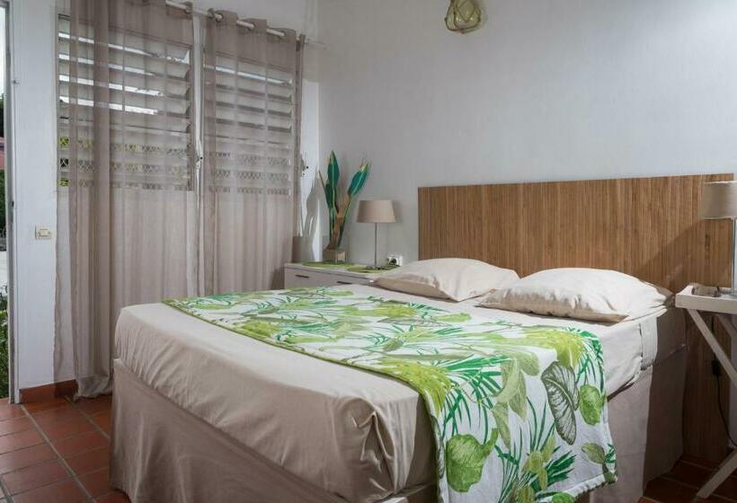 اتاق استاندارد با چشمانداز استخر, Hôtel Les Bananiers