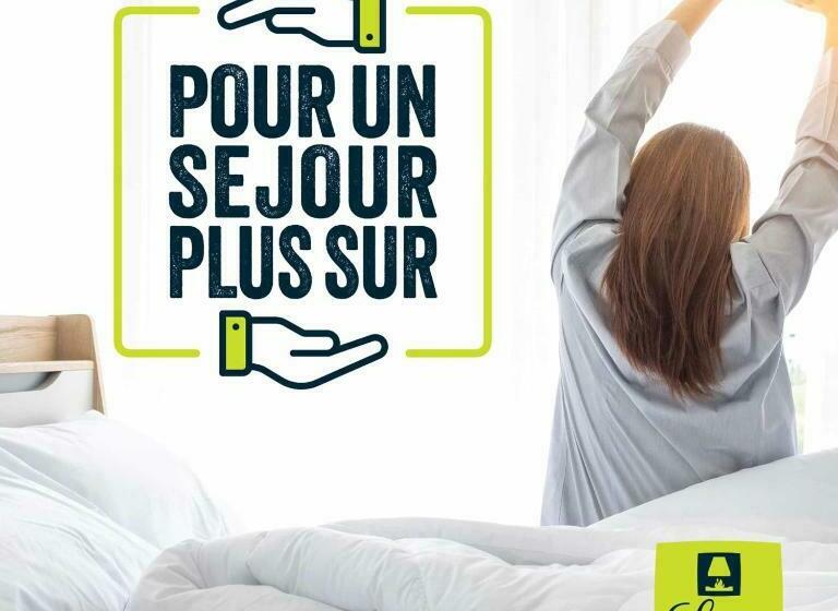 テラス付きスタンダードルーム, Logis Hôtel Restaurant Imago