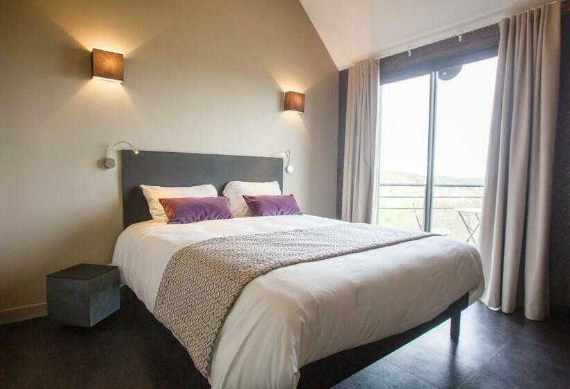 テラス付きスタンダードルーム, Logis Hôtel Restaurant Imago